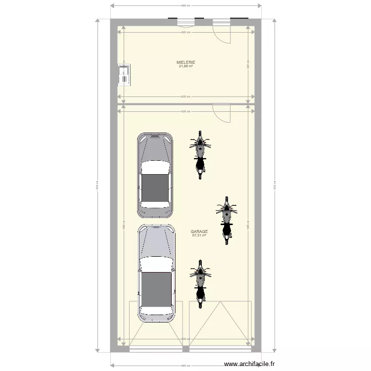GARAGE V06. Plan de GARAGE V06. Plan de