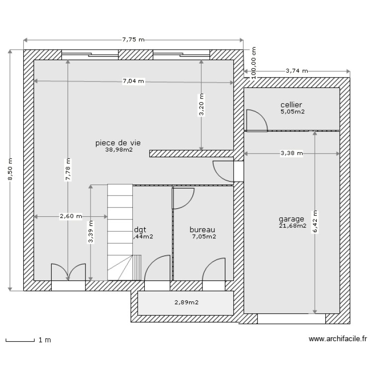 FRELAND / LUCAS. Plan de 0 pièce et 0 m2
