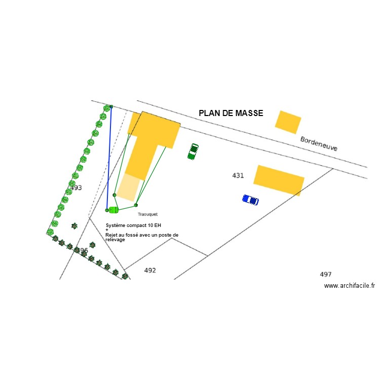 belaval. Plan de 0 pièce et 0 m2