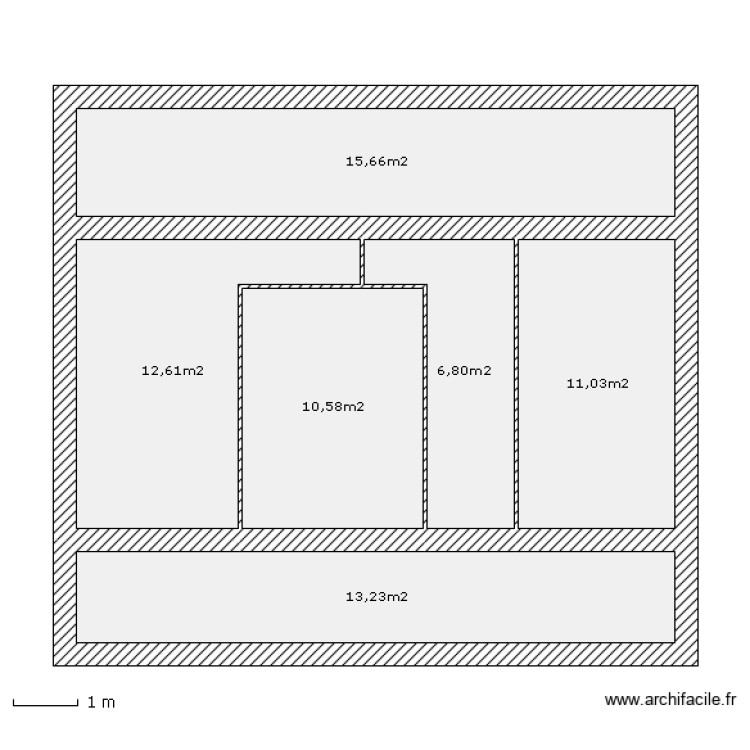 Plan. Plan de 0 pièce et 0 m2