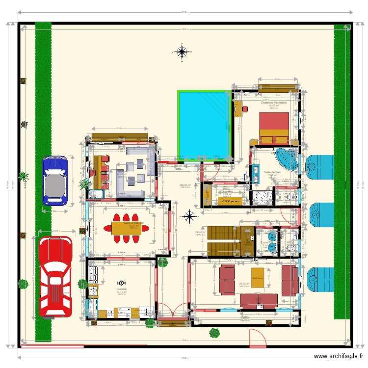 Plan Individuel RV. Plan de 0 pièce et 0 m2