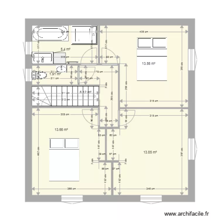 fred nat V2c étage cotations. Plan de fred nat V2c étage cotations. Plan de