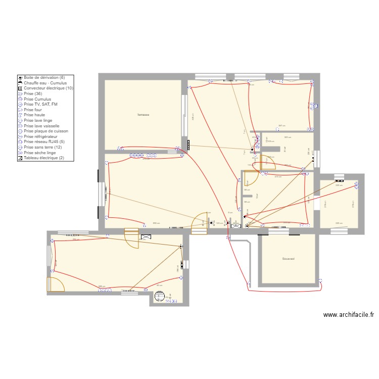 Fonterines prises. Plan de 0 pièce et 0 m2