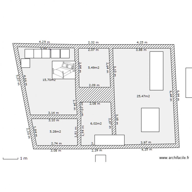 labry bpasserelle. Plan de 0 pièce et 0 m2