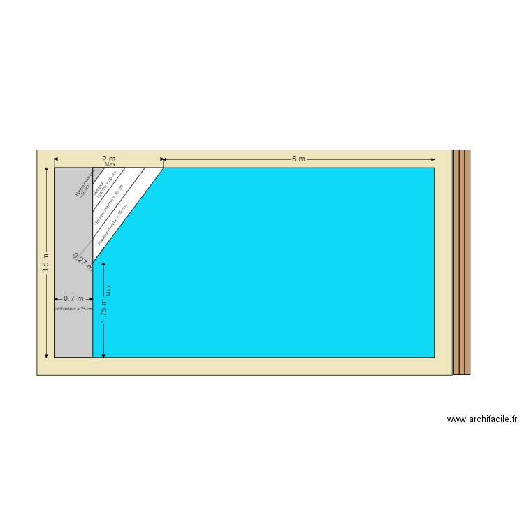 banquette. Plan de 0 pièce et 0 m2