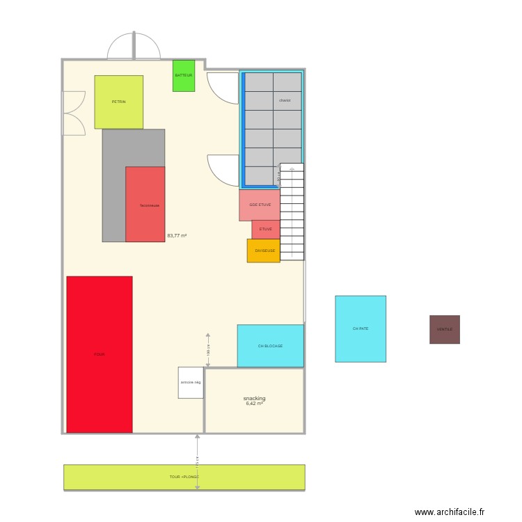 laka SERGE2. Plan de 0 pièce et 0 m2