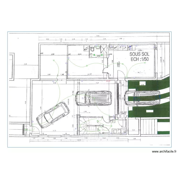 Sous sol Nouvel. Plan de Sous sol Nouvel. Plan de