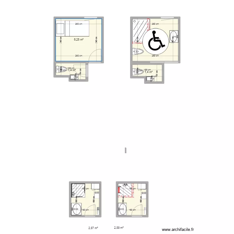 salle de bain tillet. Plan de salle de bain tillet. Plan de