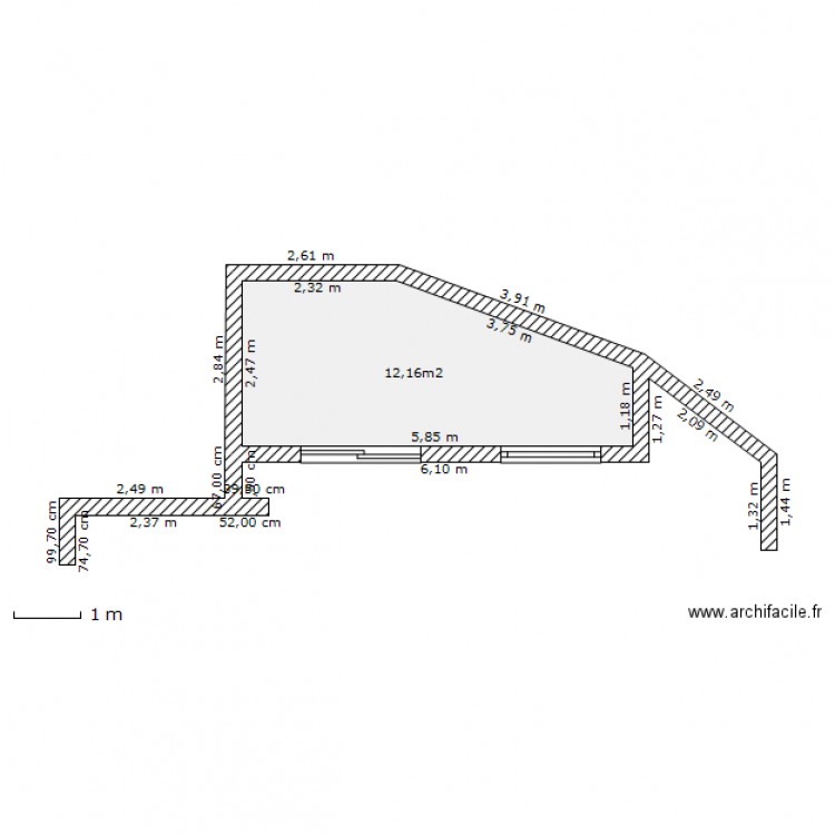 Bureau Villa 24_vue_batiment2. Plan de 0 pièce et 0 m2