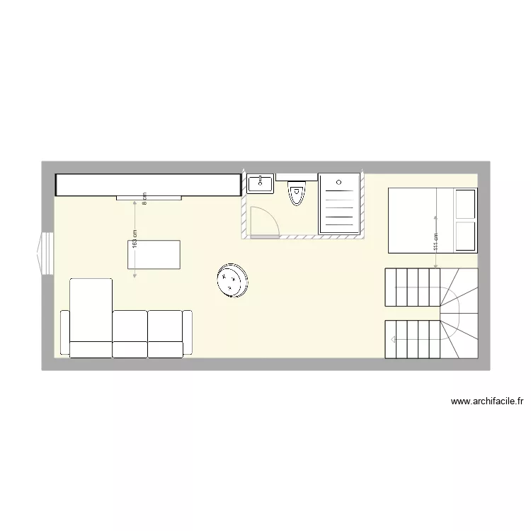 MAISON NIVEAU 2 VERSION 2. Plan de MAISON NIVEAU 2 VERSION 2. Plan de