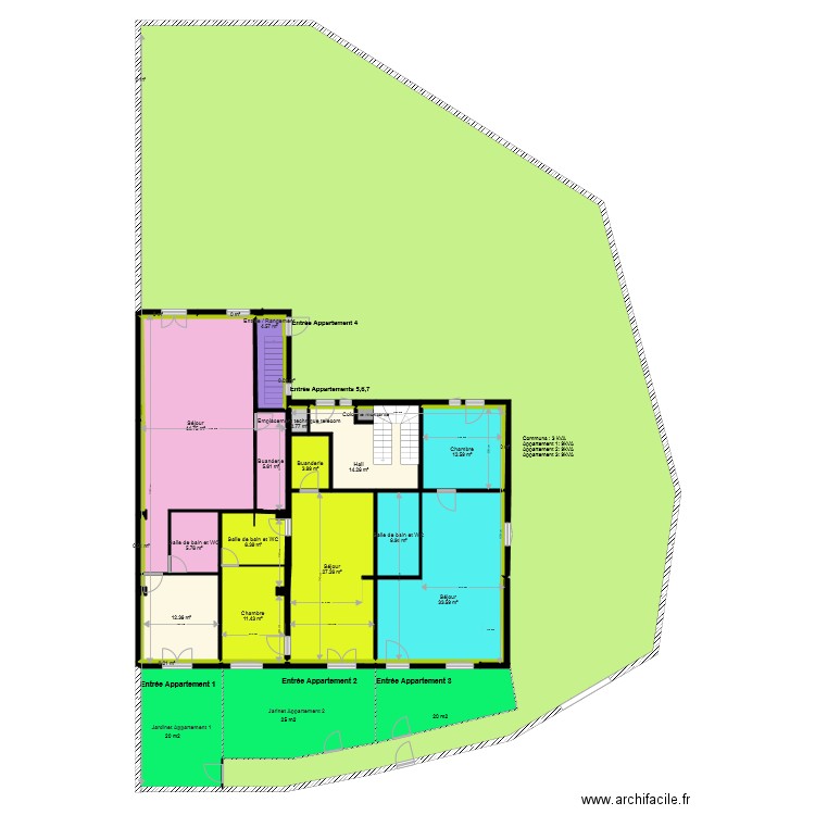 maison bayonne. Plan de 0 pièce et 0 m2