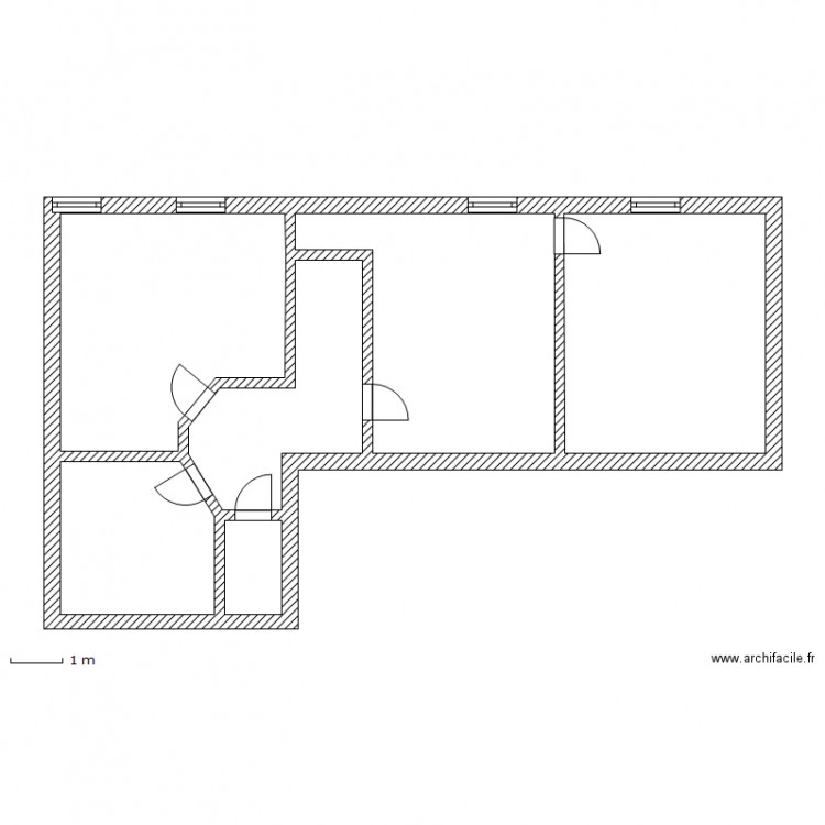 Etage. Plan de 0 pièce et 0 m2