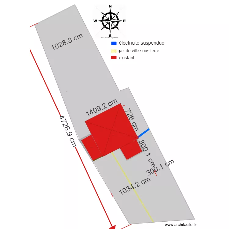 plans toiture sans extention. Plan de 