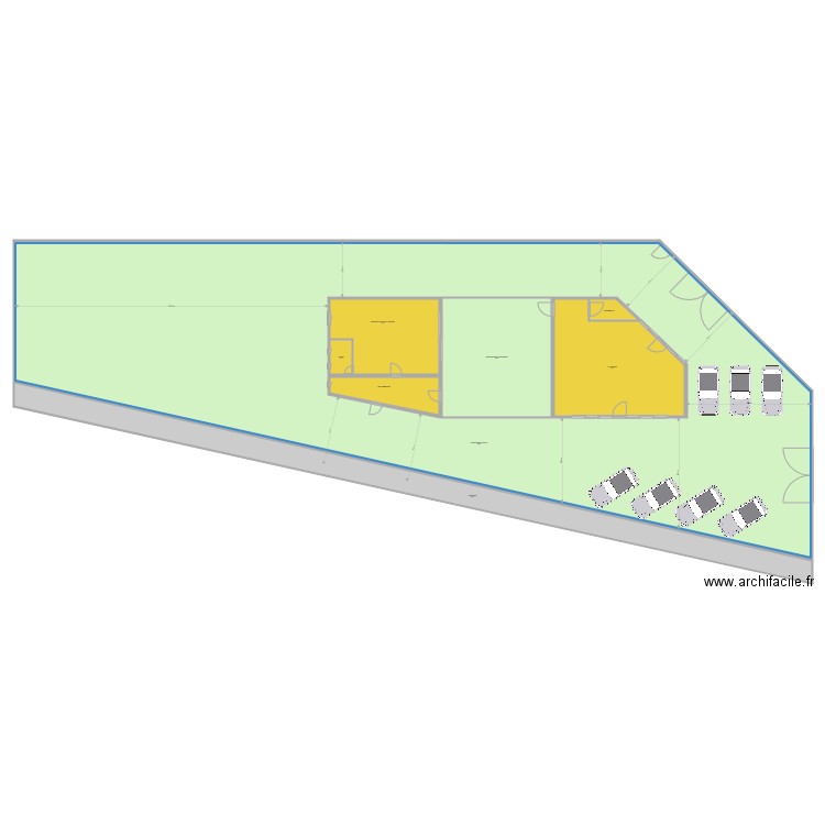 ak99 0905B MAIRIE. Plan de 0 pièce et 0 m2