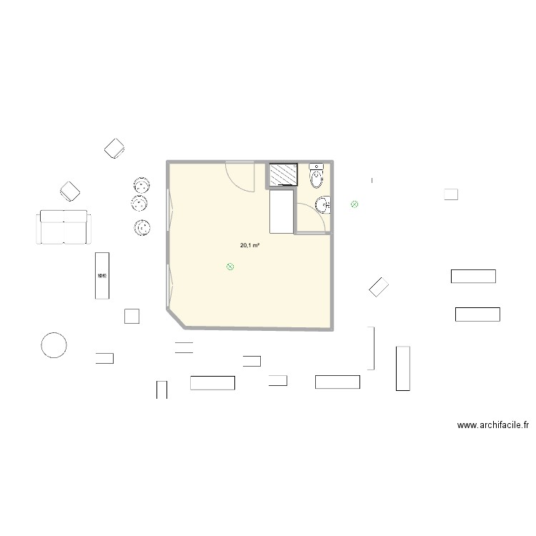 aaa. Plan de 0 pièce et 0 m2