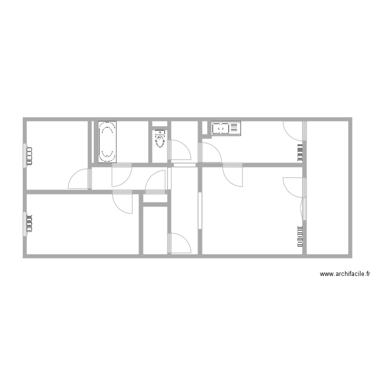 Vieusseux 6. Plan de 0 pièce et 0 m2