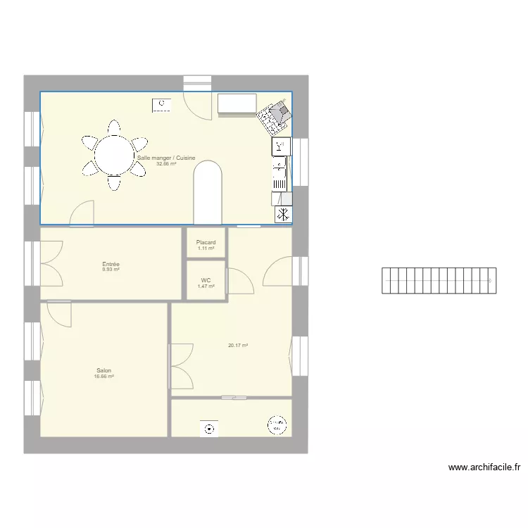 RDC test am&eacute;nagement G. Plan de 