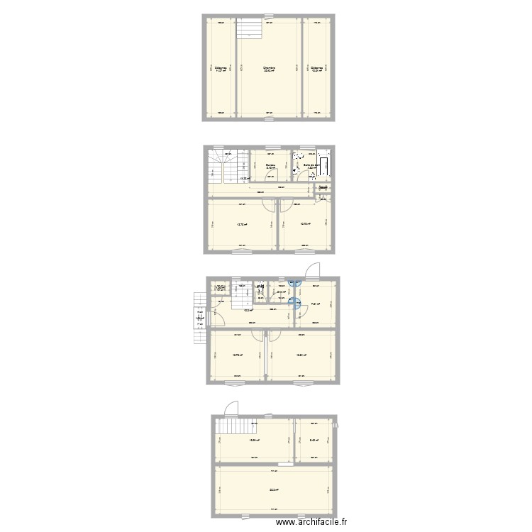 Maison Villa Eugène. Plan de 0 pièce et 0 m2