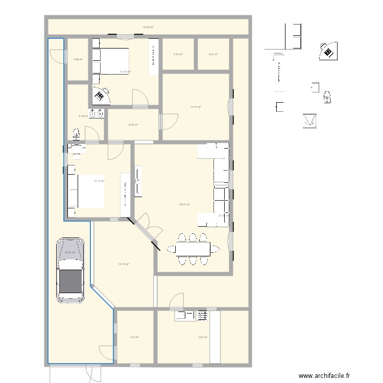 MS Violet V2. Plan de 0 pièce et 0 m2