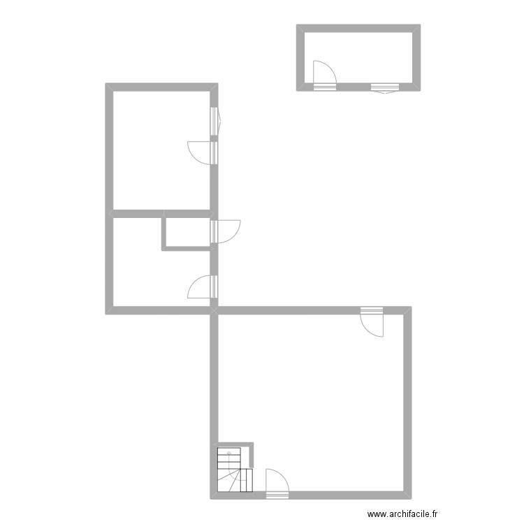 ELOTE RDC. Plan de 0 pièce et 0 m2