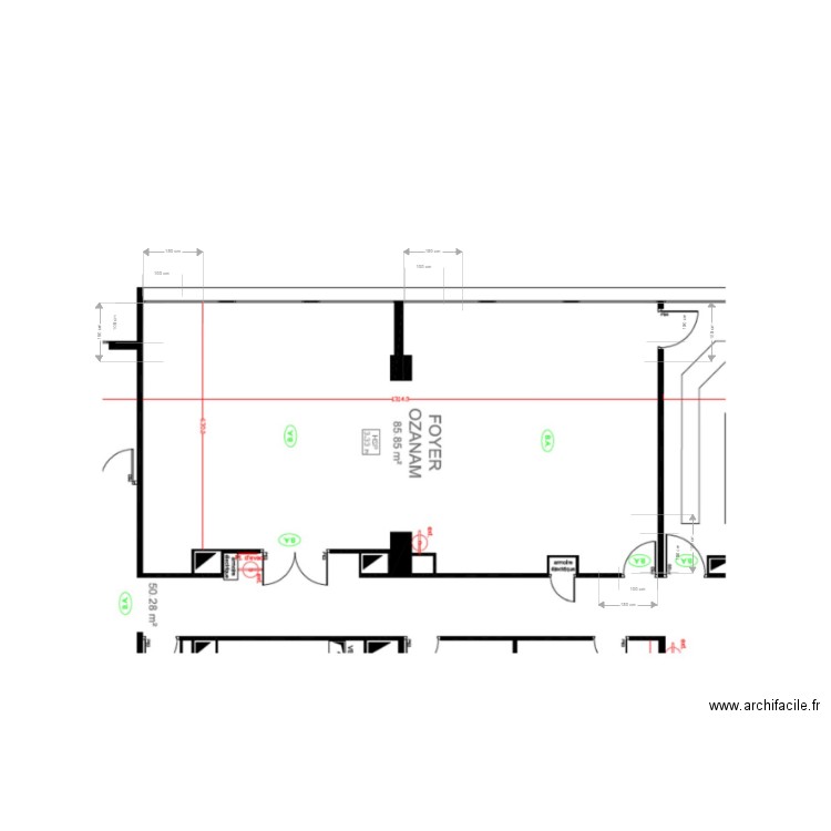 Fonde plan coté pour sol. Plan de 0 pièce et 0 m2