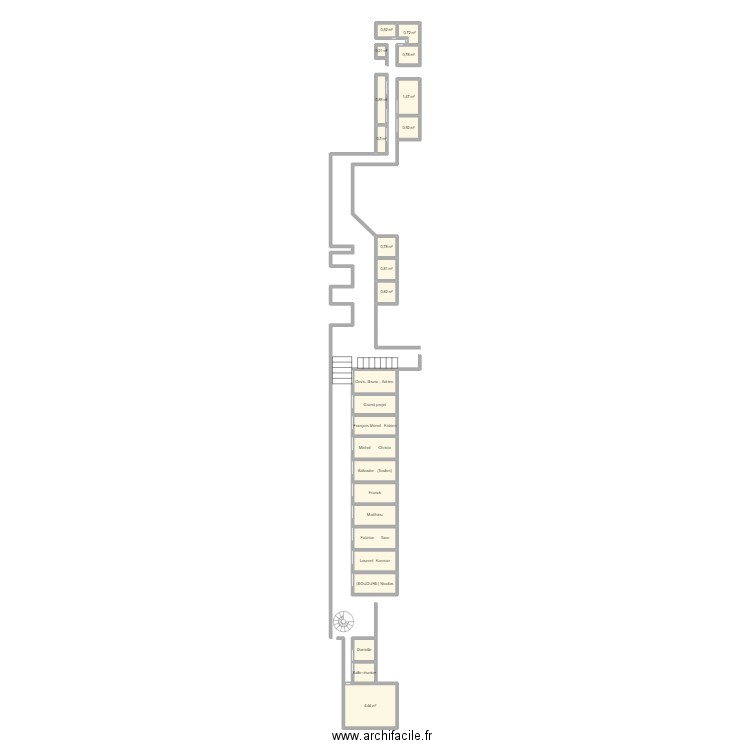 Foselev. Plan de 0 pièce et 0 m2