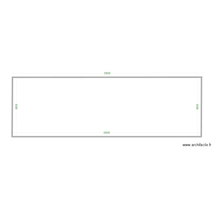 facade maison. Plan de 0 pièce et 0 m2
