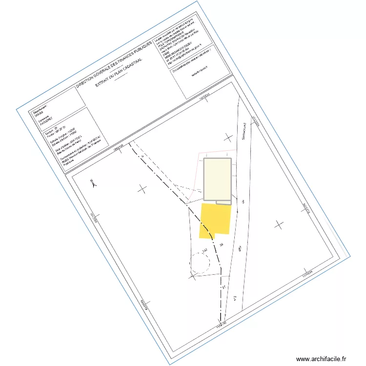 SCEA porcs du Plateau. Plan de 