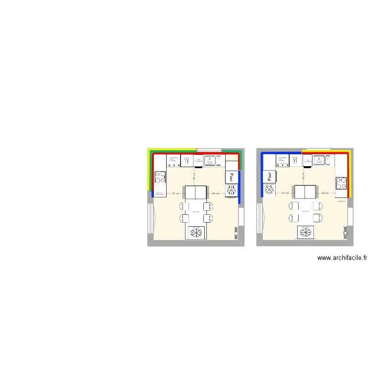 Cuisine #1. Plan de 0 pièce et 0 m2