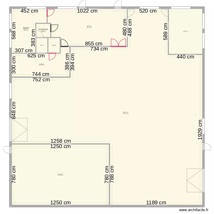 plan salle narosse! 02/05/2024. Plan de 