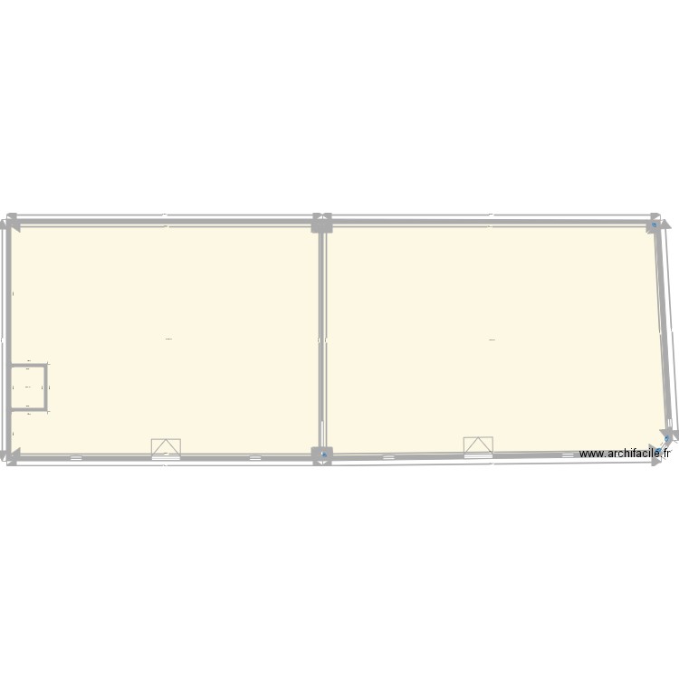 Cognac bâtiment. Plan de 0 pièce et 0 m2