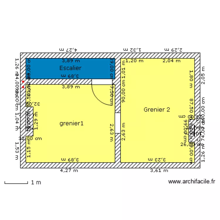 Grenier st Pierre. Plan de 