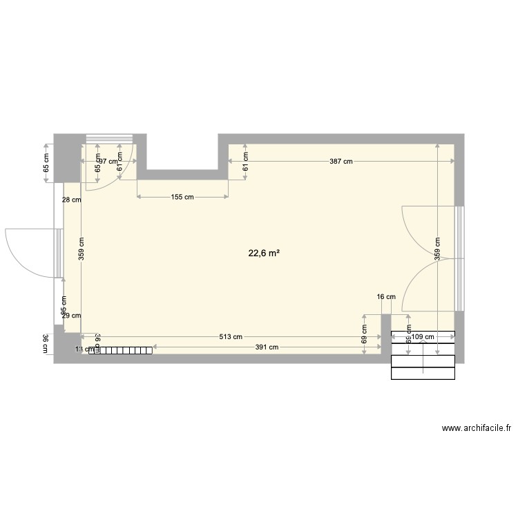 Salon Ariane . Plan de 0 pièce et 0 m2