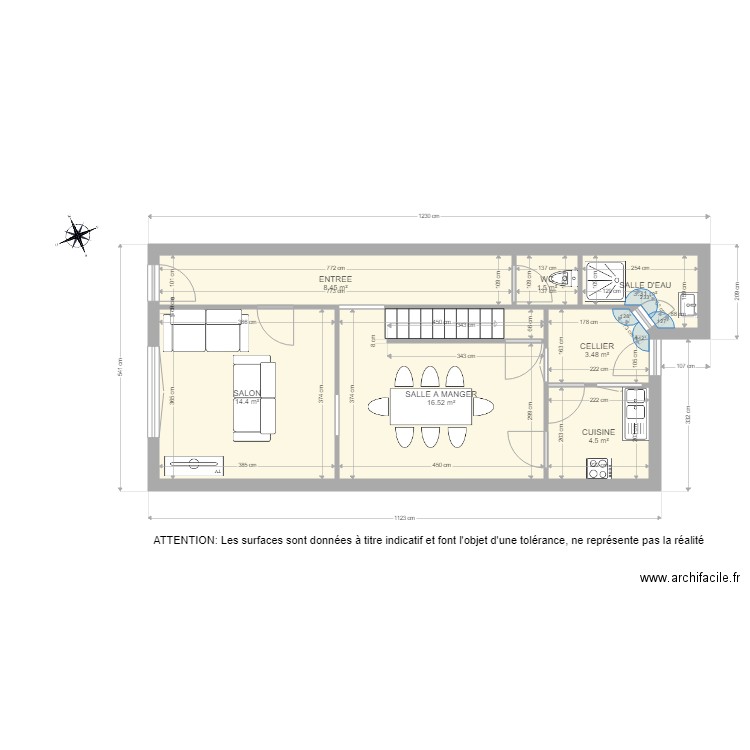 rdc bi1597. Plan de 0 pièce et 0 m2