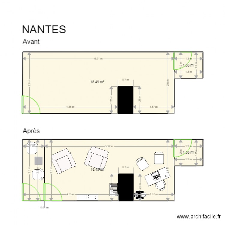 NANTES. Plan de 0 pièce et 0 m2