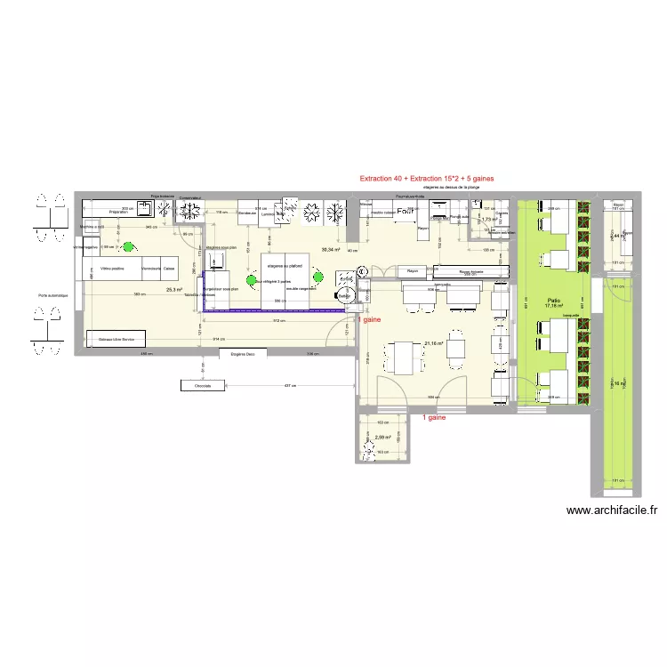 Patisserie New_panimatic inversé. Plan de Patisserie New_panimatic inversé. Plan de