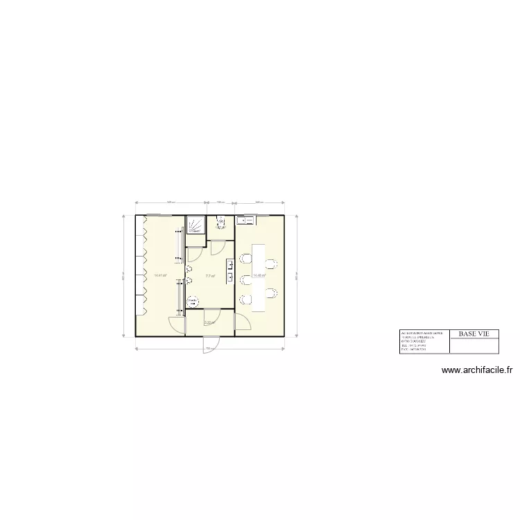 CNR REVENTIN Assembl&eacute;. Plan de 