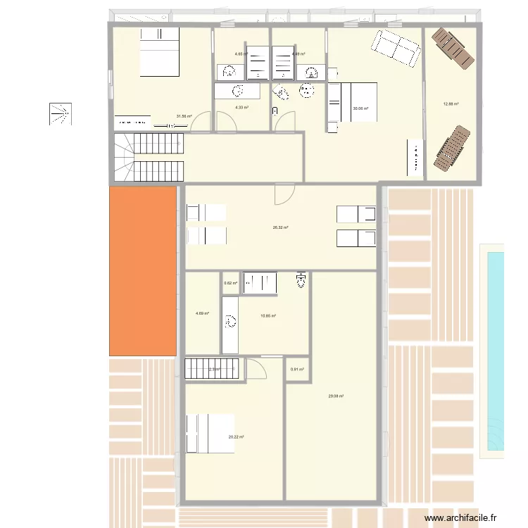 plans d&eacute;finitifs brognon. Plan de 