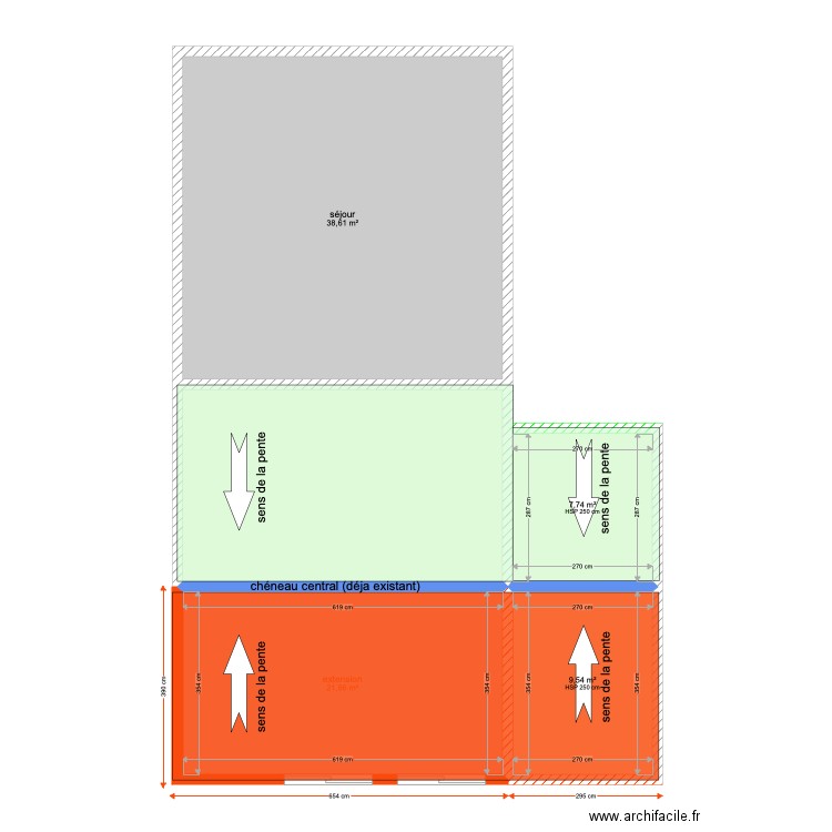 maison elise plan de masse. Plan de 0 pièce et 0 m2