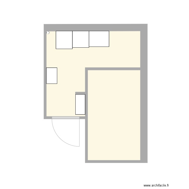 Local tech. Plan de 0 pièce et 0 m2