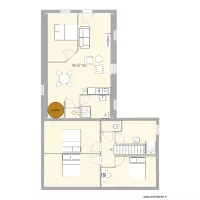 planAPP GRENIER AVEC PORTE ET FENETRE 2