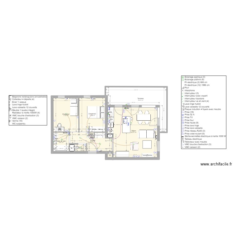 La manufacture E231 IMHOFF. Plan de 11 pièces et 84 m2