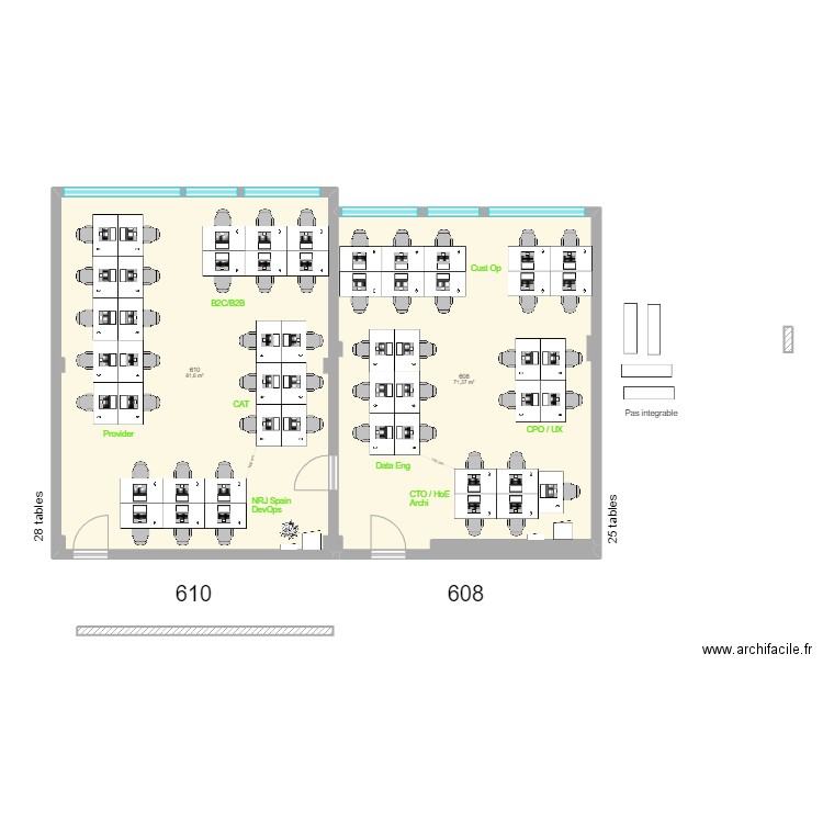 608-620. Plan de 0 pièce et 0 m2