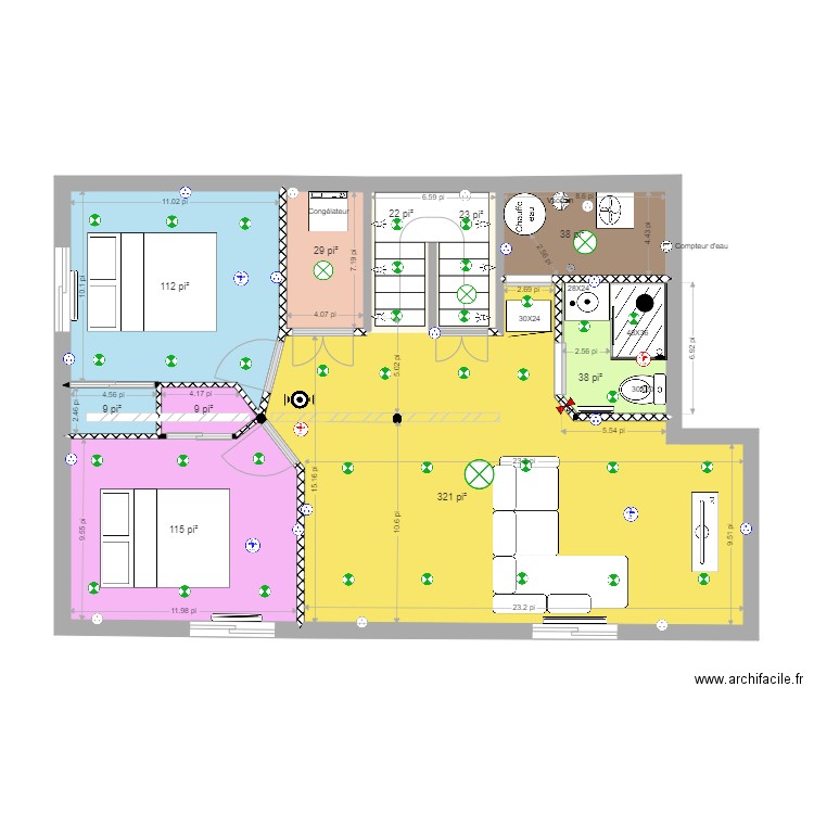 ssol chablis17. Plan de 0 pièce et 0 m2