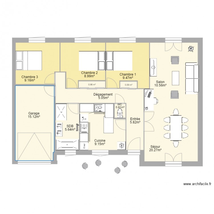 Plan. Plan de 0 pièce et 0 m2