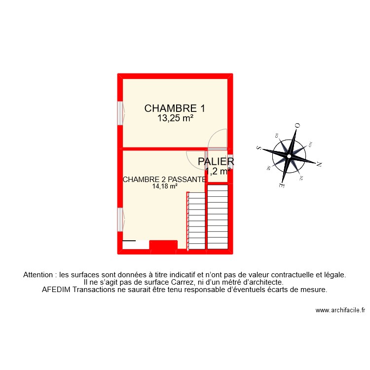 BI 8816 ETAGE . Plan de 0 pièce et 0 m2