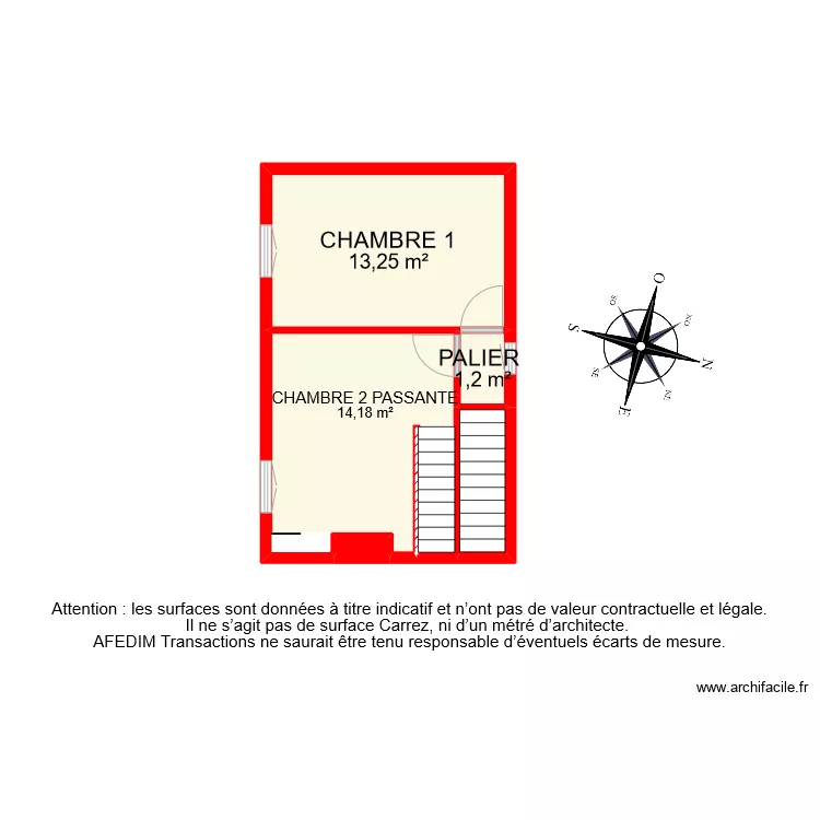 BI 8816 ETAGE . Plan de 