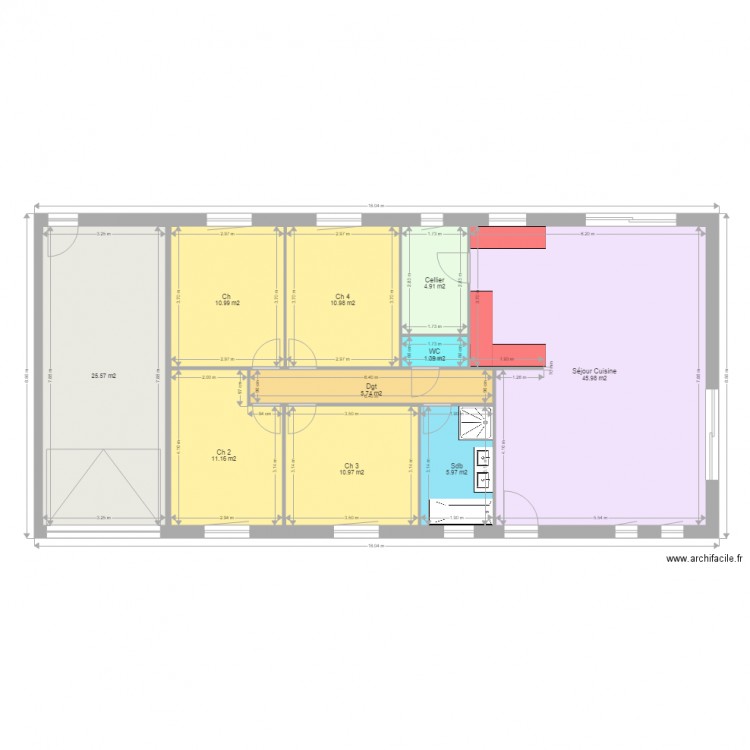 WARTEL. Plan de 0 pièce et 0 m2