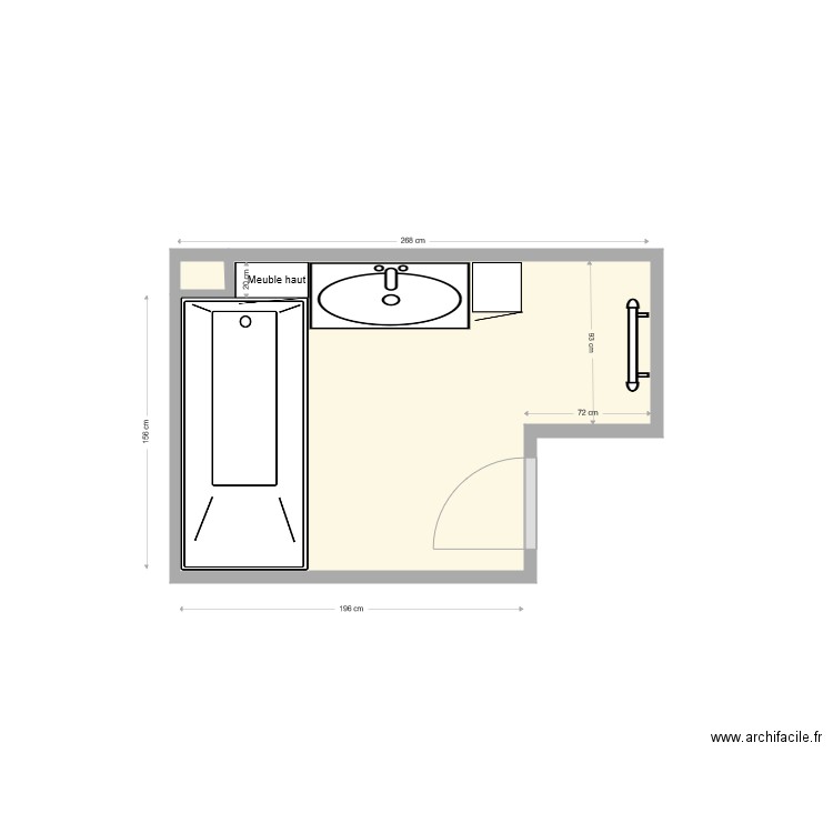 PECHARD EXISTANT. Plan de 0 pièce et 0 m2