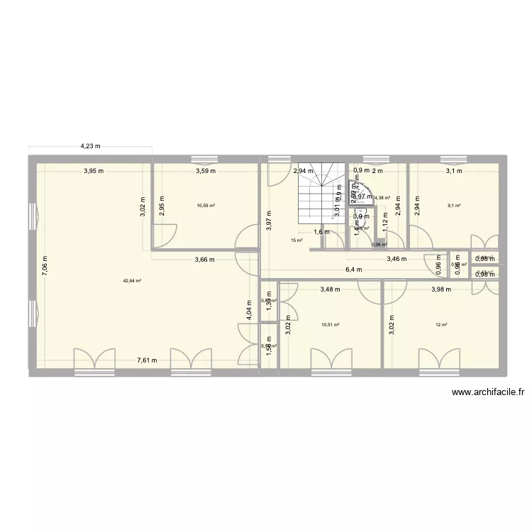 Chimilin RDC. Plan de 14 et 109 m² Chimilin RDC. Plan de 14 et 109 m²